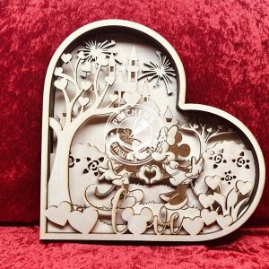 Mikey Mouse Herz Multi