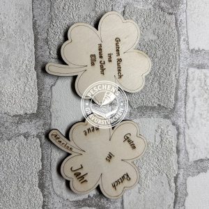 Kleeblätter Glücksbringer Personalisiert