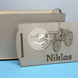 Box Traktor Wunschnamen