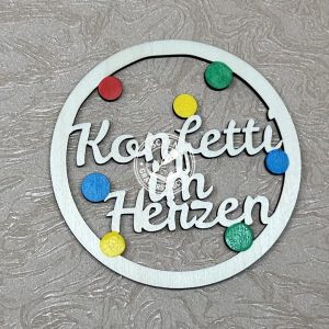Türkranz Konfetti im Herzen