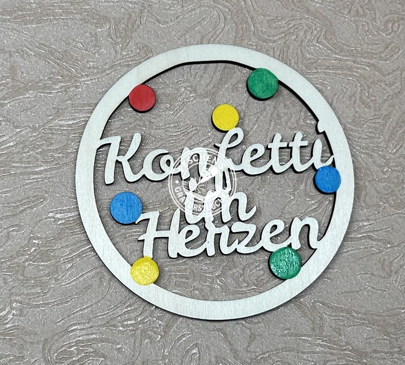 Türkranz Konfetti im Herzen