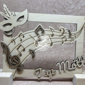 Fenster- und Türbild „Karneval“