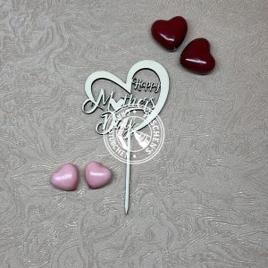 Valentinstag Herz Caketopper