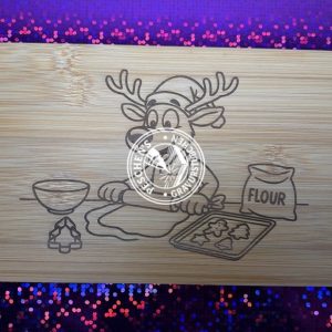 Frühstücksbrettchen Weihnachten