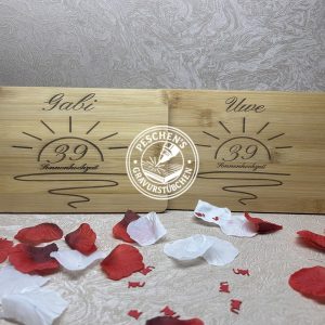 Frühstücksbrettchen Hochzeitstag