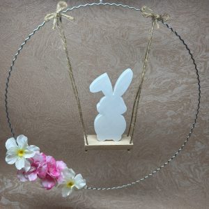 Kranz Schaukelnder Hase