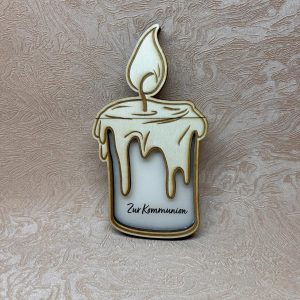 Geldgeschenk Kommunion Kerze