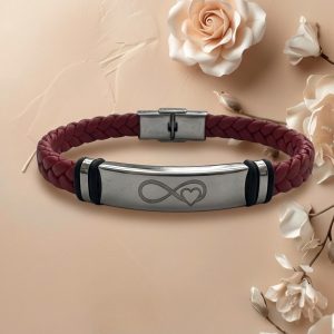 Geflochtenes Lederarmband