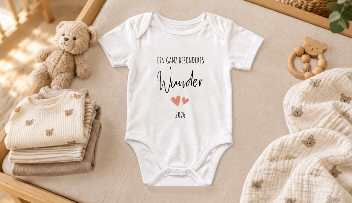 Baby-Body Personalisiert