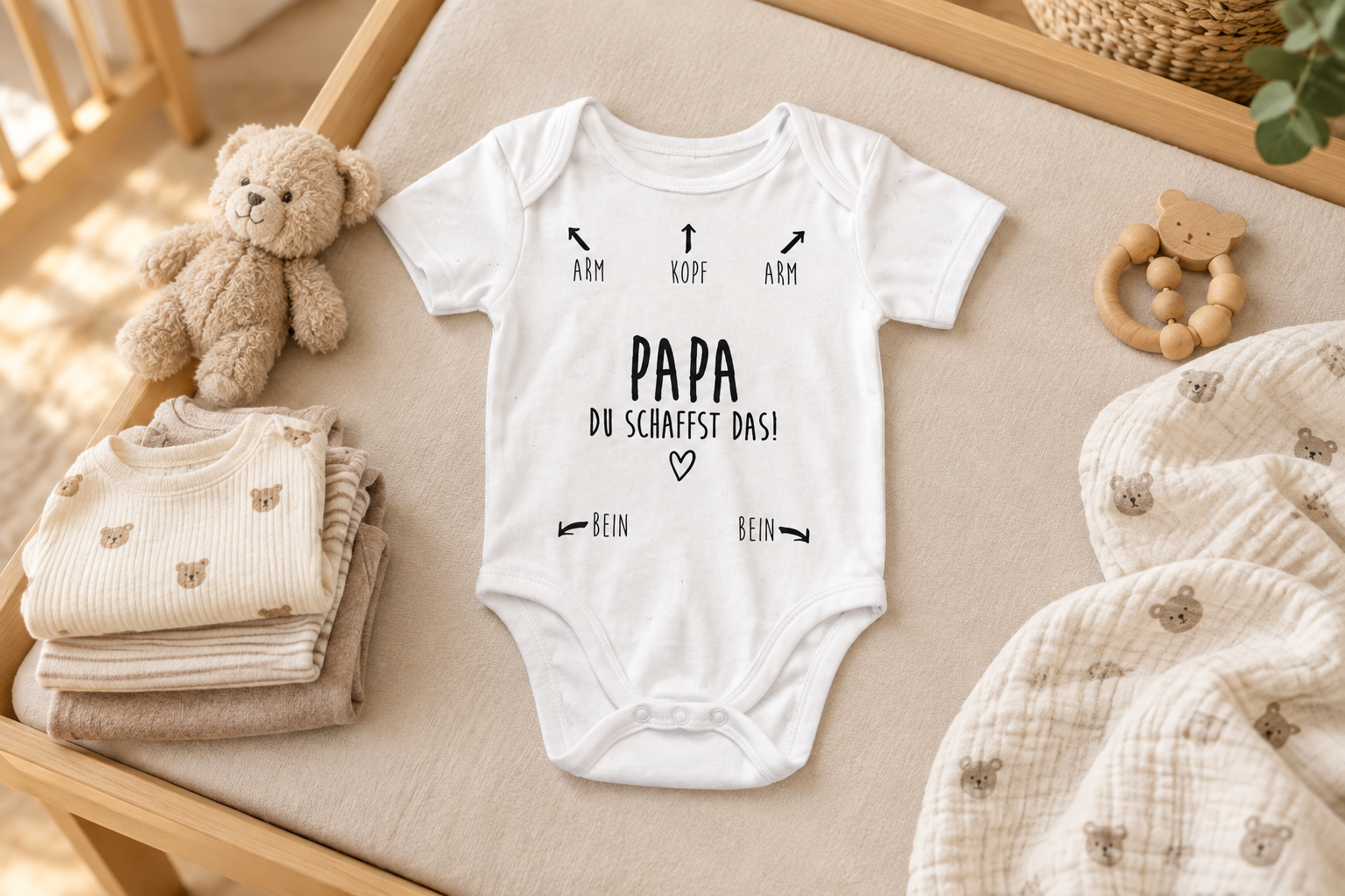 Baby-Body Personalisiert – Bild 2